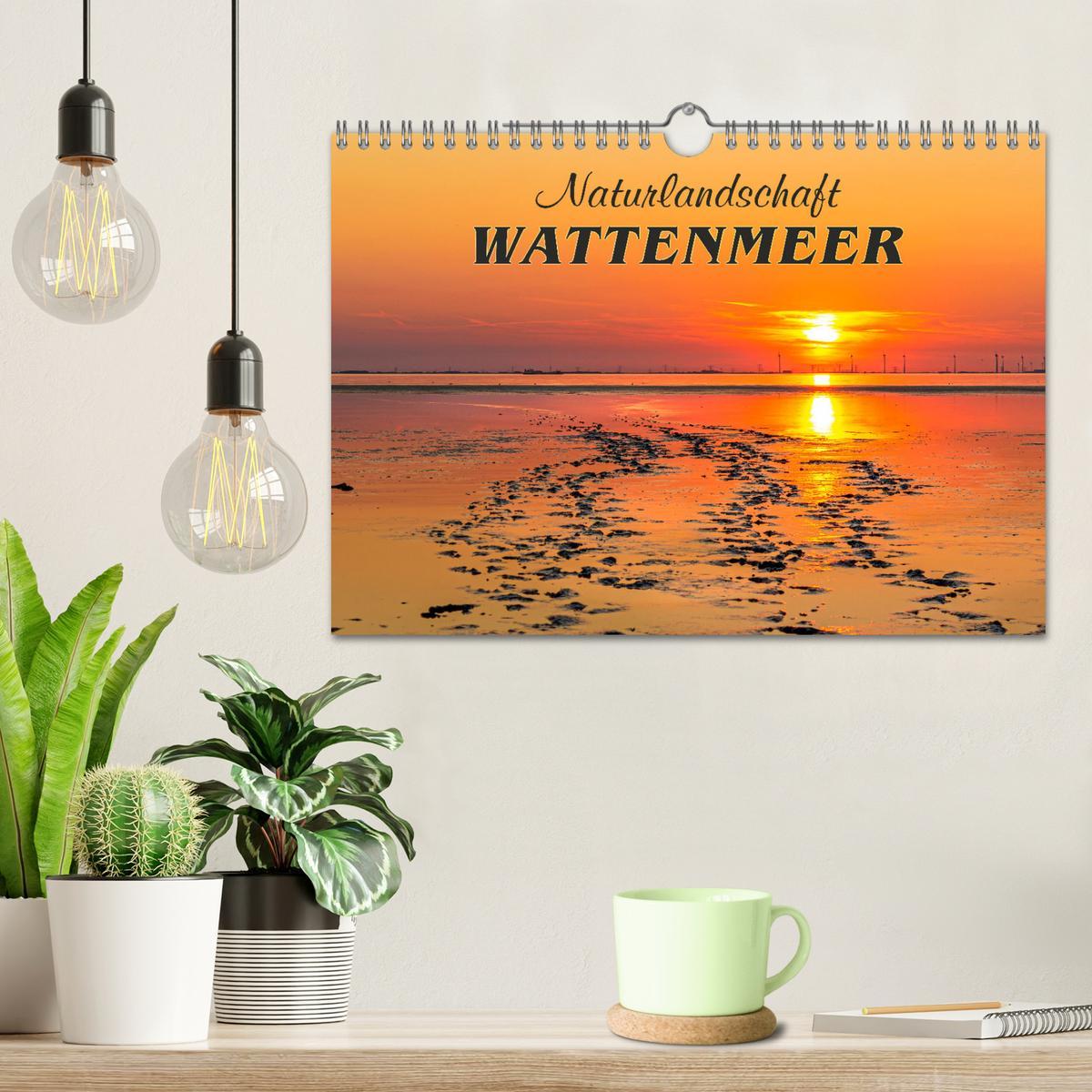 Bild: 9783435004072 | Naturlandschaft WATTENMEER (Wandkalender 2025 DIN A4 quer),...