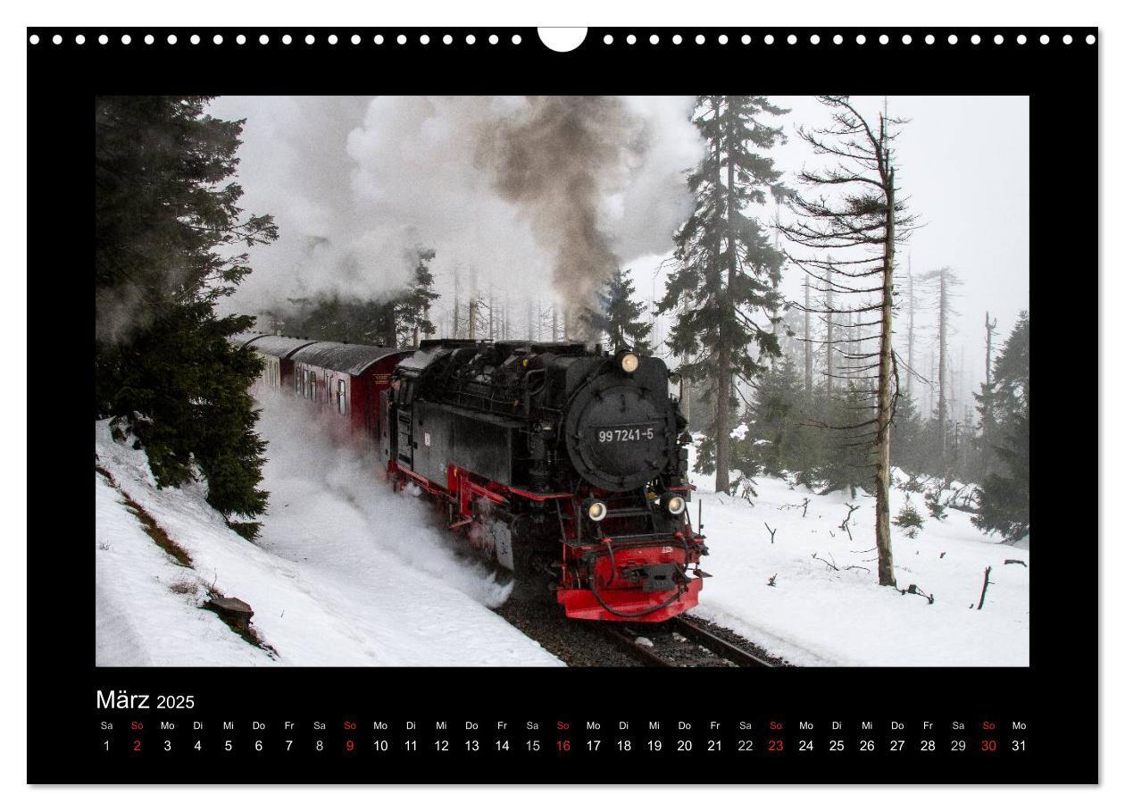 Bild: 9783435674060 | Dampferlebnis im Harz (Wandkalender 2025 DIN A3 quer), CALVENDO...