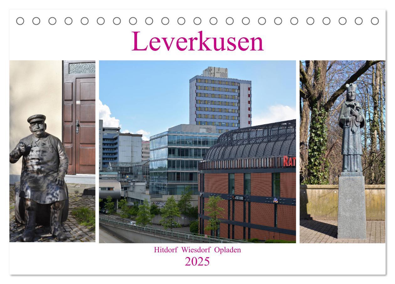 Cover: 9783435233632 | Leverkusen Hitdorf Wiesdorf Opladen (Tischkalender 2025 DIN A5...