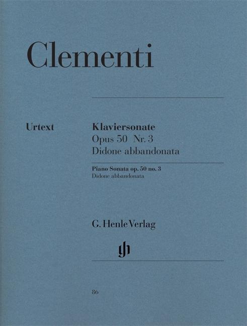 Cover: 9790201800868 | Sonata Op 50 N 3 Didone Abbandonata | Muzio Clementi | Taschenbuch