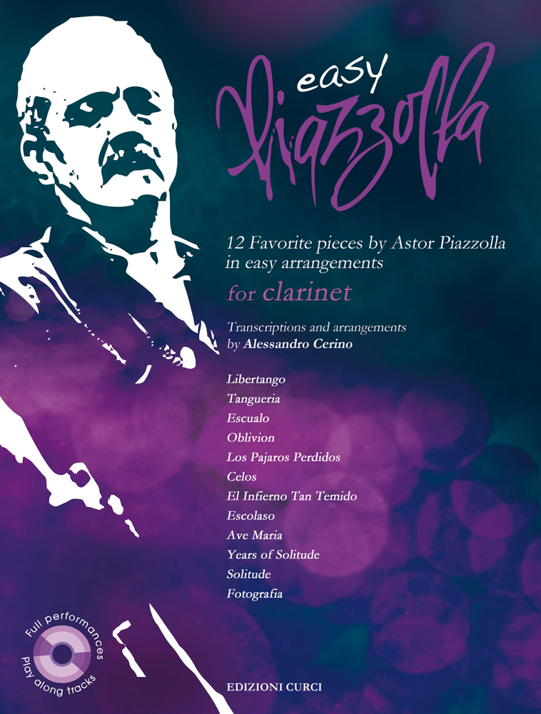 Cover: 9790215906150 | Easy Piazzolla for Clarinet | Astor Piazzolla | Songbuch (Klarinette)