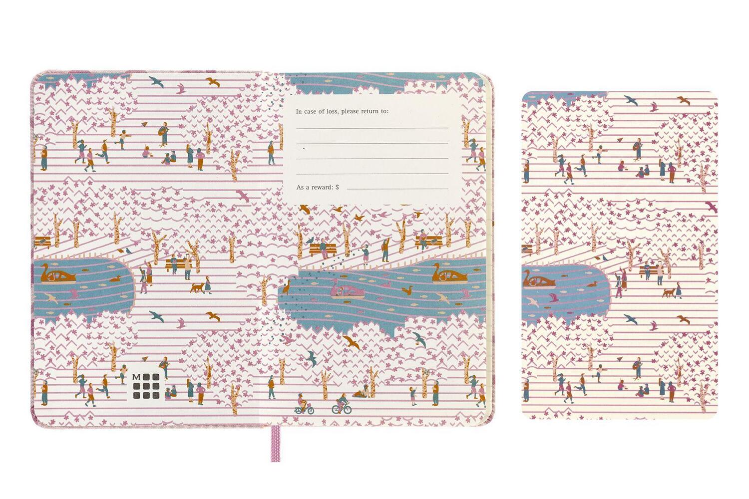 Bild: 8056598851458 | Moleskine Limited Edition Notebook Sakura, Pocket, Ruled, Couple,...