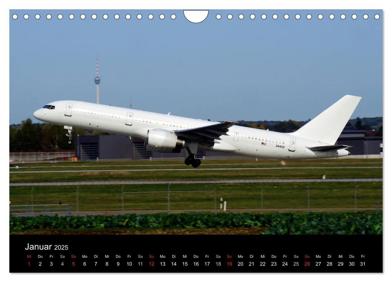 Bild: 9783435819256 | Militär - Flugzeuge (Wandkalender 2025 DIN A4 quer), CALVENDO...