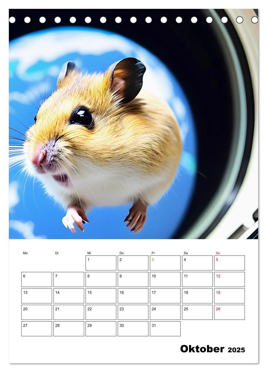 Bild: 9783435869992 | Space Hamster - Mit KI Hamster Astronauten im Weltall...