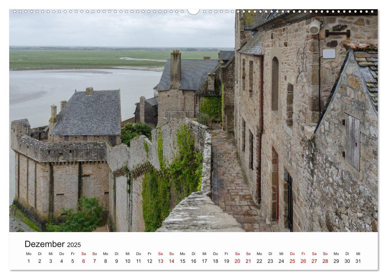 Bild: 9783435327973 | Unterwegs in der Normandie (Wandkalender 2025 DIN A2 quer),...