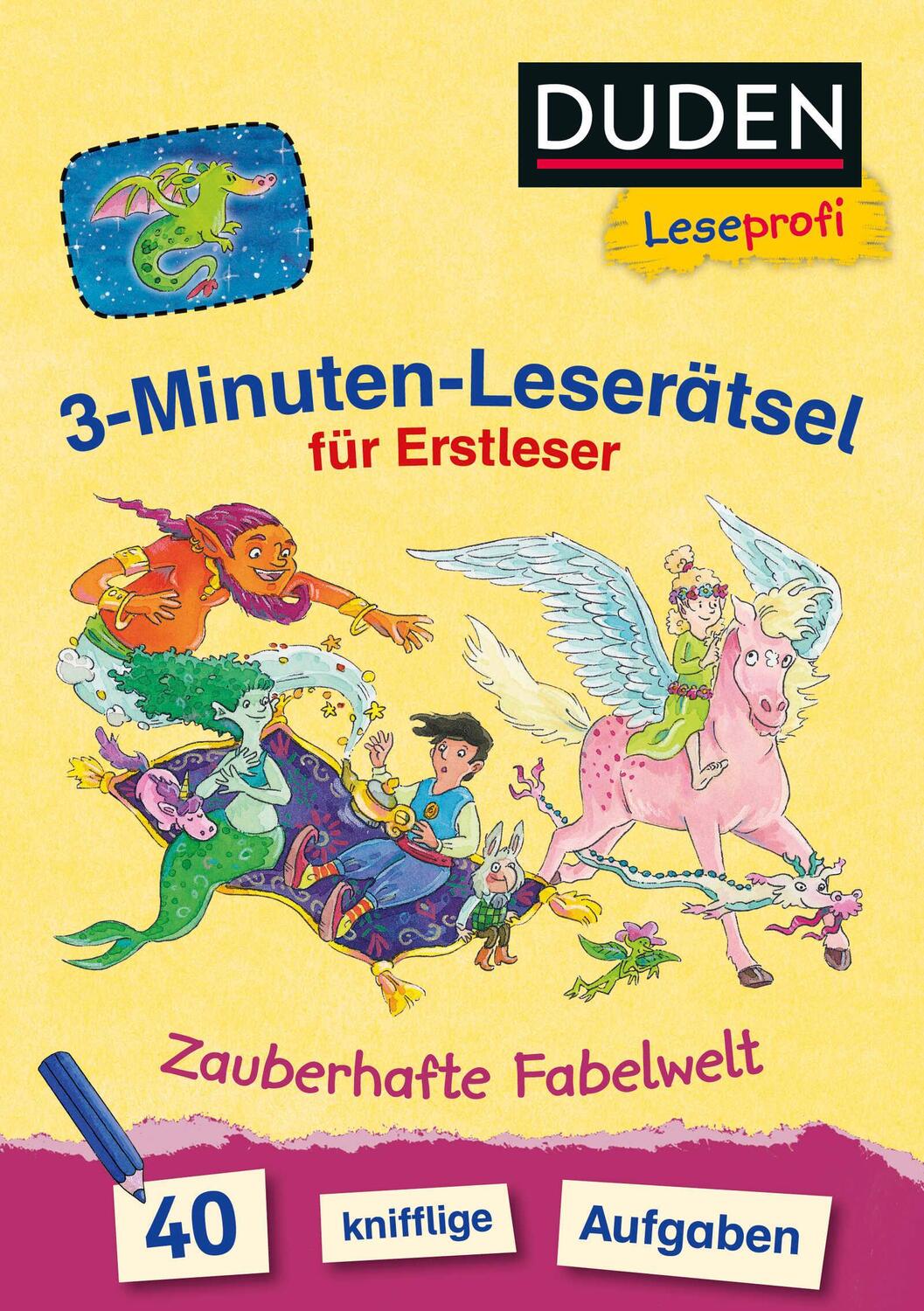 Cover: 9783737334372 | Duden Leseprofi - 3-Minuten-Leserätsel für Erstleser: Zauberhafte...