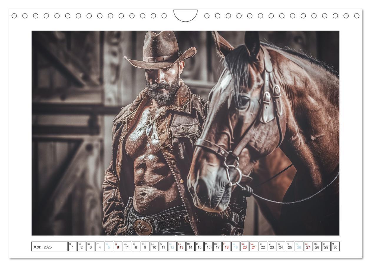 Bild: 9783383788963 | Im Bann des Cowboys (Wandkalender 2025 DIN A4 quer), CALVENDO...