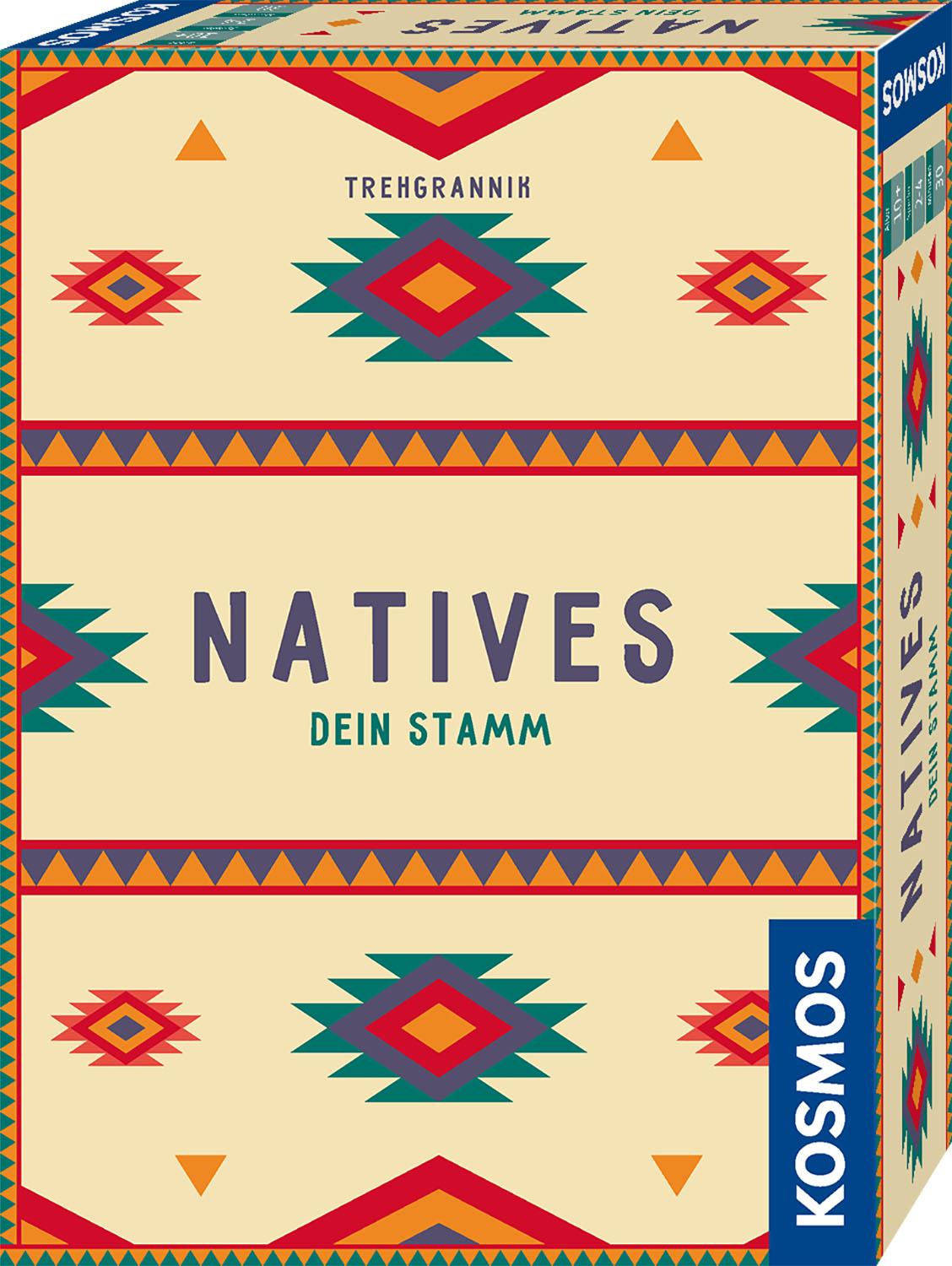 Cover: 4002051695033 | Natives | 2 - 4 Spieler | Shklyarov | Spiel | Brettspiel | Deutsch