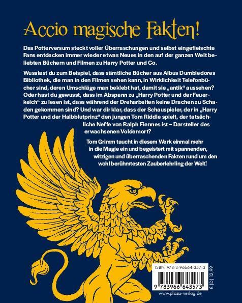 Rückseite: 9783966643573 | Insiderwissen für Harry Potter Fans | Tom Grimm | Taschenbuch | 2023