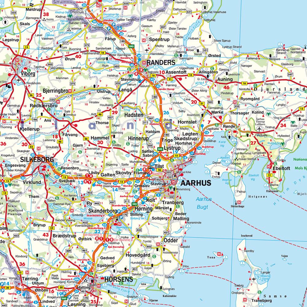 Bild: 9783707921571 | Dänemark, Straßenkarte 1:400.000, freytag &amp; berndt | Grönland - Färöer