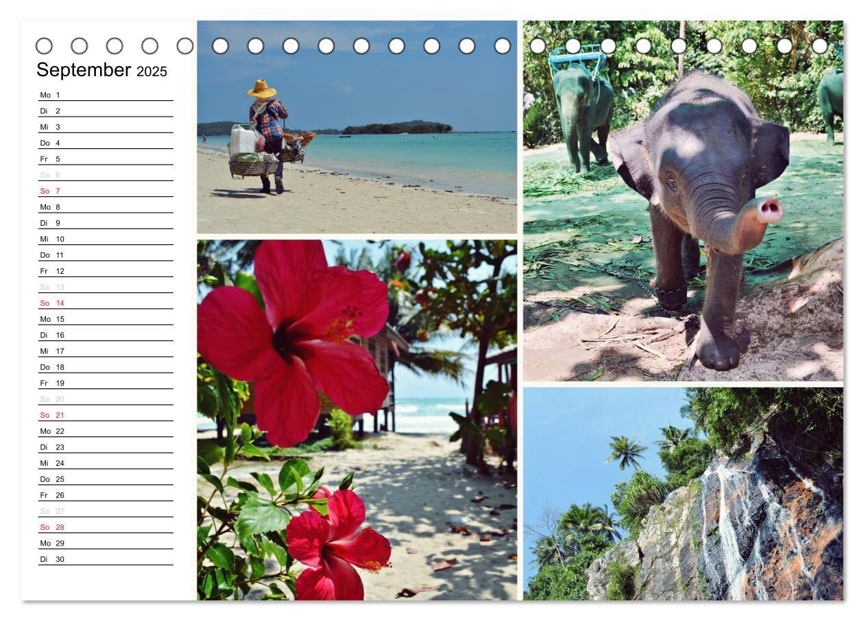 Bild: 9783435669042 | Das bunte Leben in Thailand (Tischkalender 2025 DIN A5 quer),...