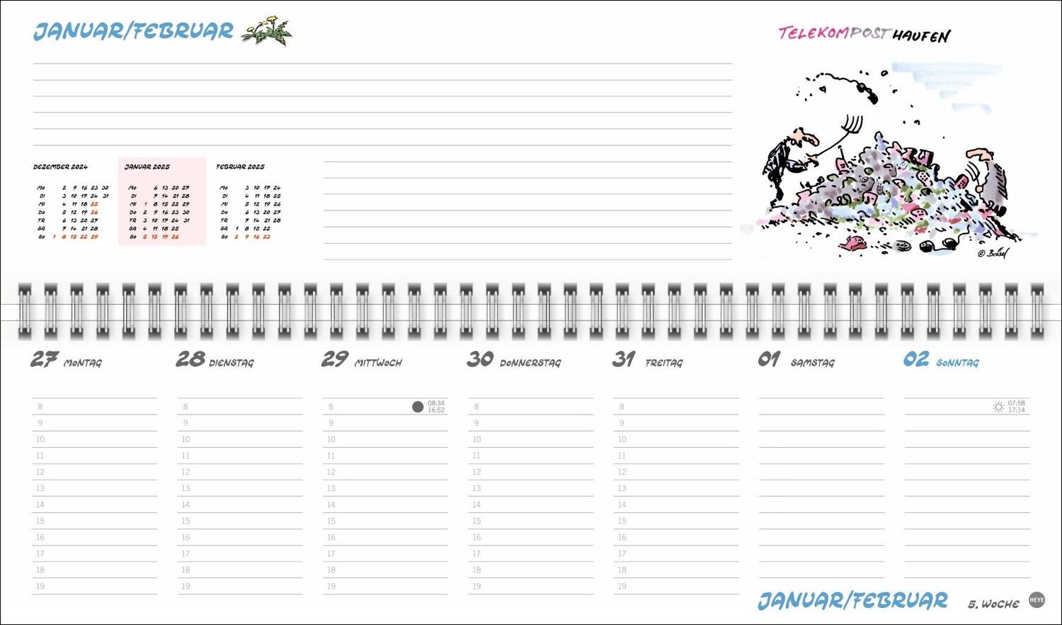 Bild: 9783756409174 | Werner Wochenquerplaner 2025 | Rötger Feldmann | Kalender | 112 S.