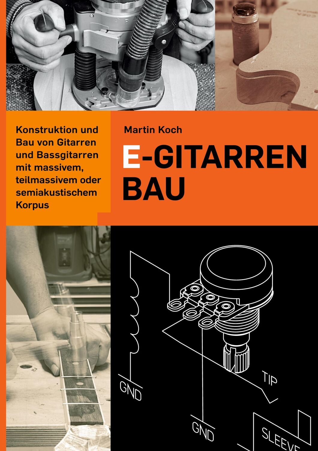 Cover: 9783901314155 | E-Gitarrenbau | Martin Koch | Buch | HC gerader Rücken kaschiert