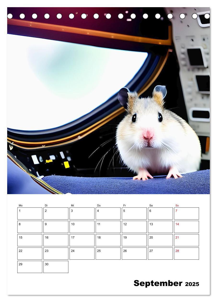 Bild: 9783435869992 | Space Hamster - Mit KI Hamster Astronauten im Weltall...