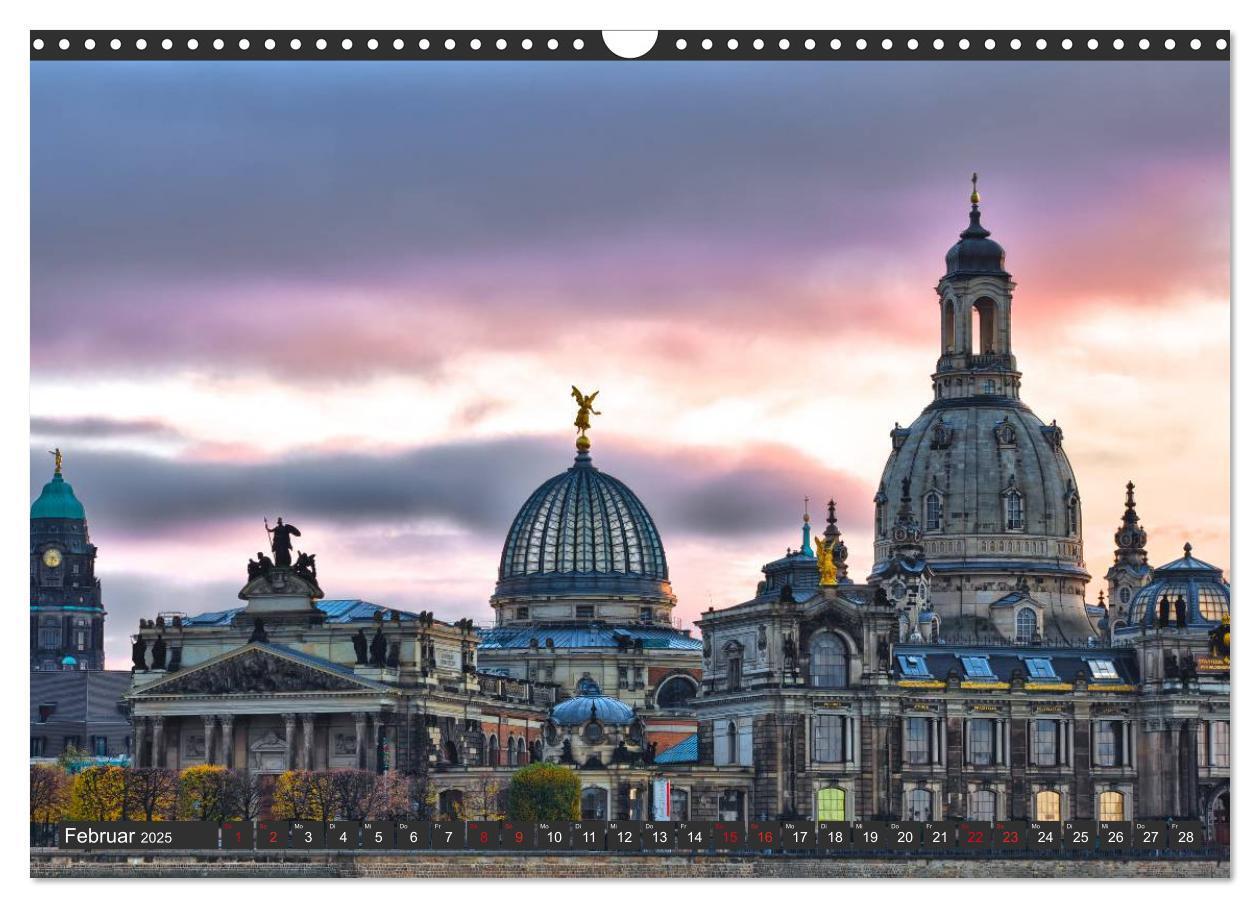 Bild: 9783435734559 | Dresden - Die Frauenkirche (Wandkalender 2025 DIN A3 quer),...