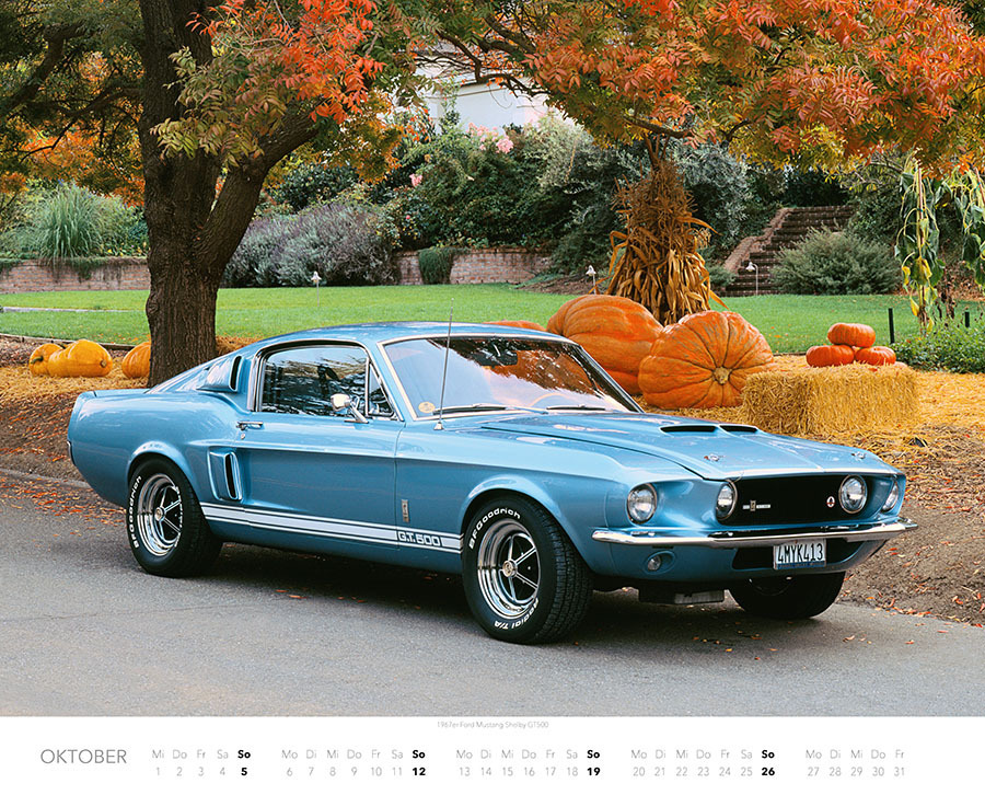 Bild: 9783966647915 | Ford Mustang Kalender 2025 | Chris Affrock | Kalender | Spiralbindung