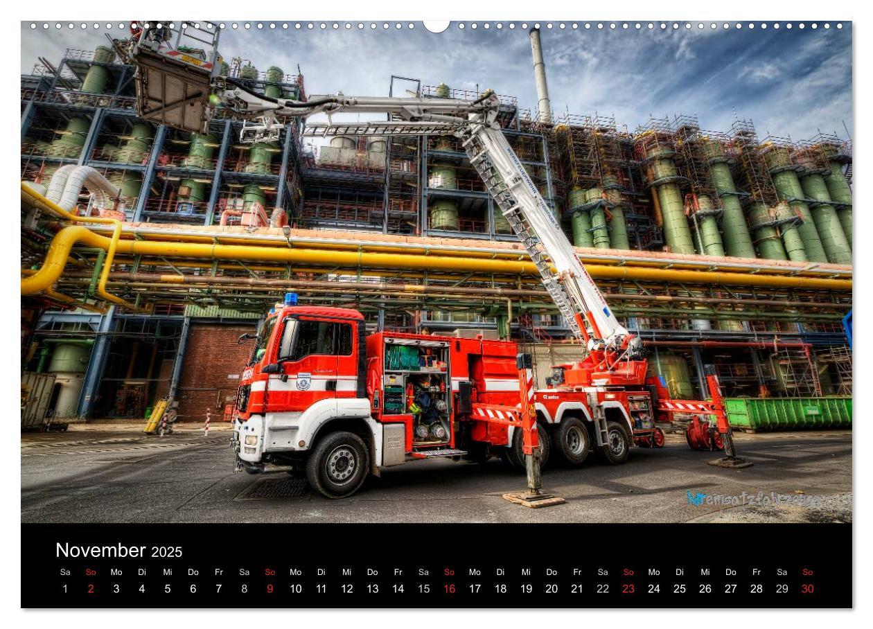 Bild: 9783435630349 | Einsatzfahrzeuge der Feuerwehr (hochwertiger Premium Wandkalender...