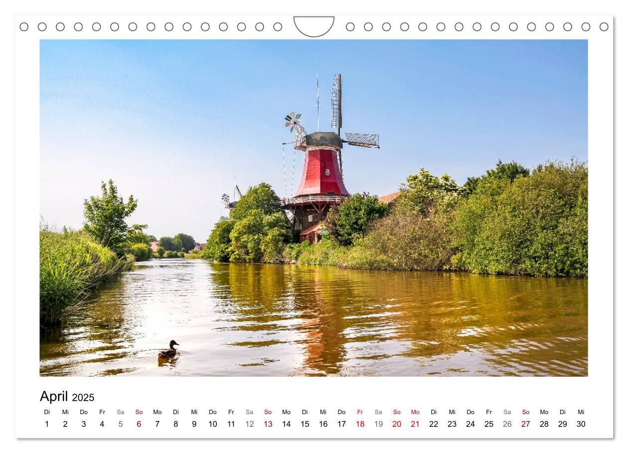 Bild: 9783435330225 | OSTFRIESLAND Weites Land hinterm Deich (Wandkalender 2025 DIN A4...