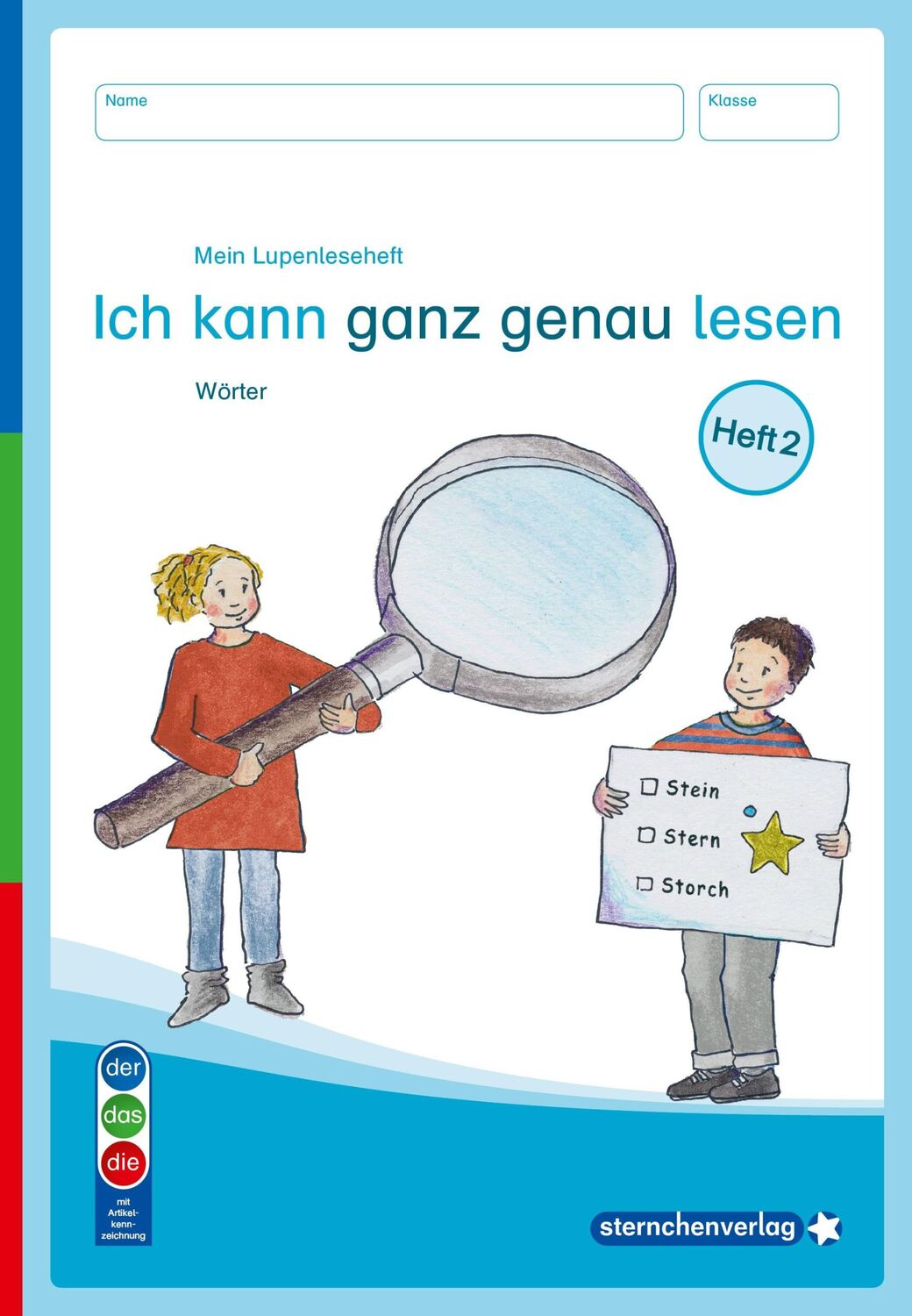 Cover: 9783946904861 | Mein Lupenleseheft 2 - Ich kann ganz genau lesen - DaZ | Langhans