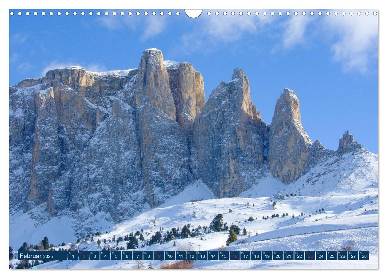 Bild: 9783435250295 | Sella Ronda (Wandkalender 2025 DIN A3 quer), CALVENDO Monatskalender