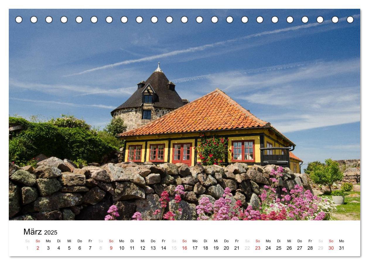 Bild: 9783435759224 | Bornholm (Tischkalender 2025 DIN A5 quer), CALVENDO Monatskalender