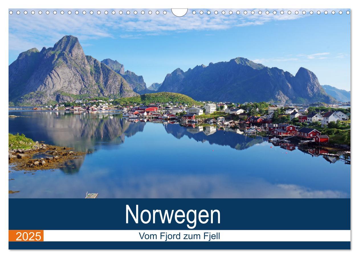 Cover: 9783435656257 | Norwegen 2025 - vom Fjord zum Fjell (Wandkalender 2025 DIN A3...