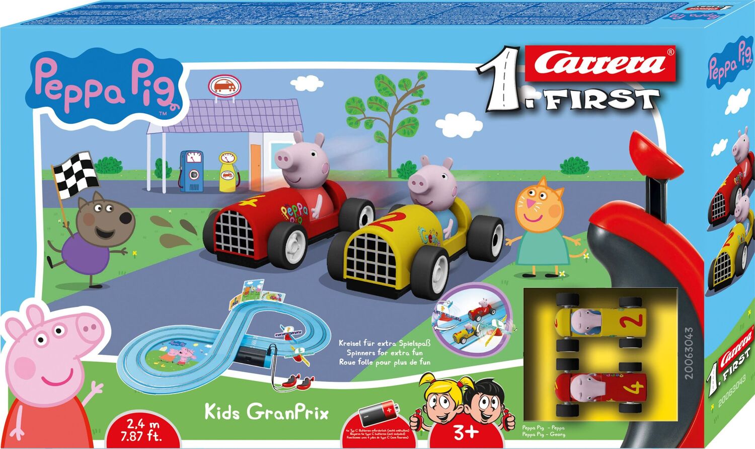 Cover: 4007486630437 | FIRST - Peppa Pig - Kids GranPrix | Peppa Pig | 20063043