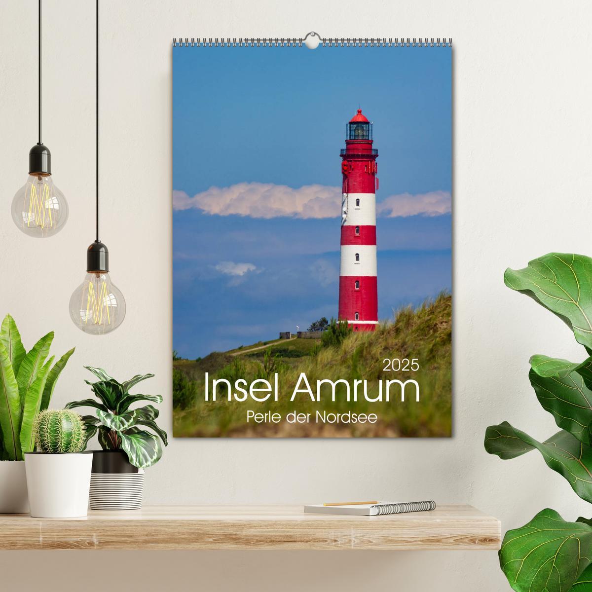 Bild: 9783457082836 | Insel Amrum (Wandkalender 2025 DIN A2 hoch), CALVENDO Monatskalender