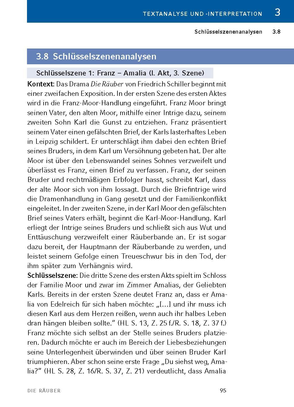 Bild: 9783804420922 | Die Räuber von Friedrich Schiller - Textanalyse und Interpretation