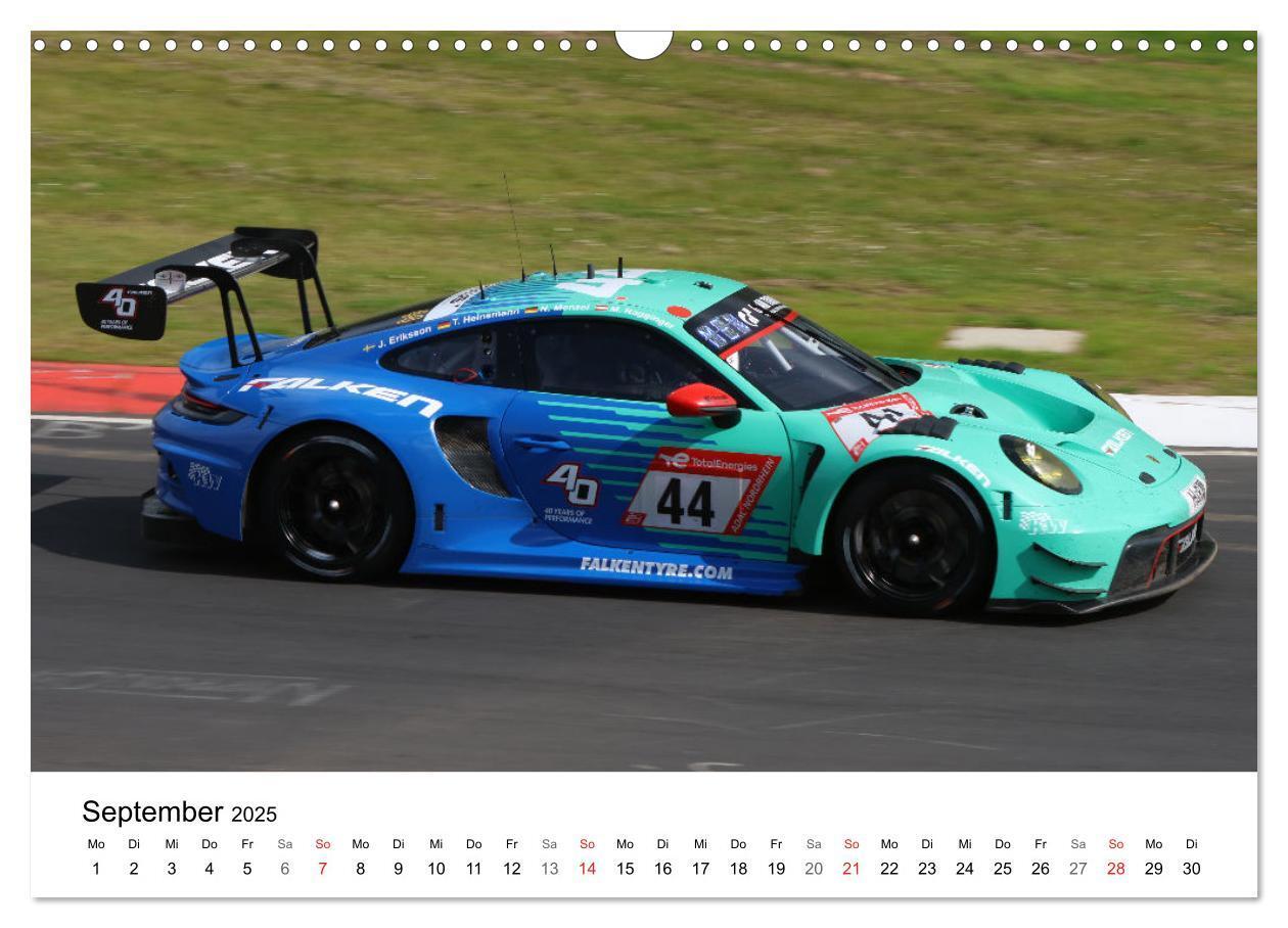 Bild: 9783435839643 | Motorsport aus Zuffenhausen (Wandkalender 2025 DIN A3 quer),...