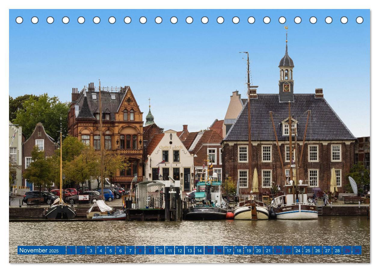 Bild: 9783435412860 | Leer - Das Tor zu Ostfriesland (Tischkalender 2025 DIN A5 quer),...