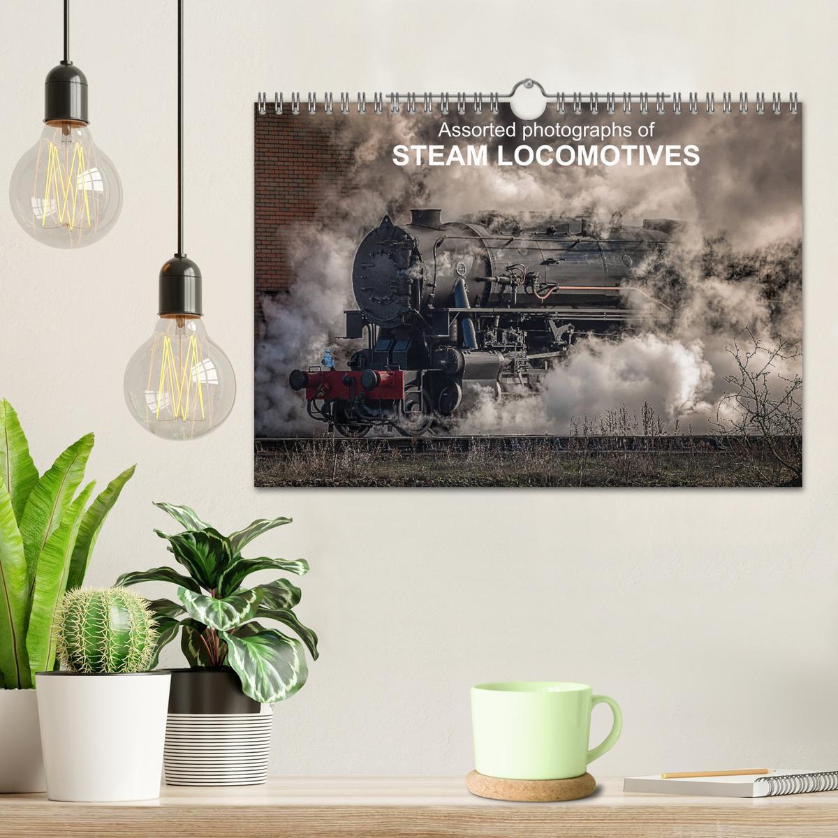 Bild: 9781325977055 | Assorted photographs of STEAM LOCOMOTIVES (Wall Calendar 2025 DIN...