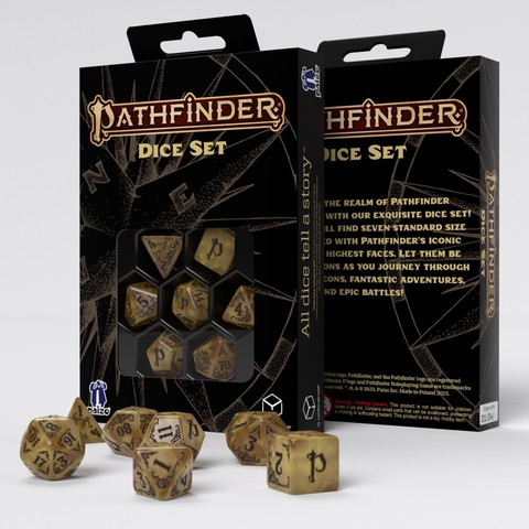 Cover: 5907699497027 | Pathfinder Dice Set: Azlant | Q-workshop | EAN 5907699497027