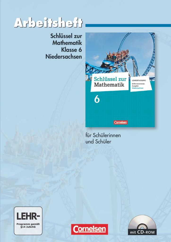 Cover: 9783060067268 | Schlüssel zur Mathematik 6. Schuljahr. Arbeitsheft mit eingelegten...