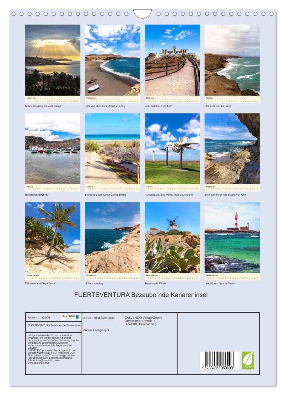 Bild: 9783435969098 | FUERTEVENTURA Bezaubernde Kanareninsel (Wandkalender 2025 DIN A3...