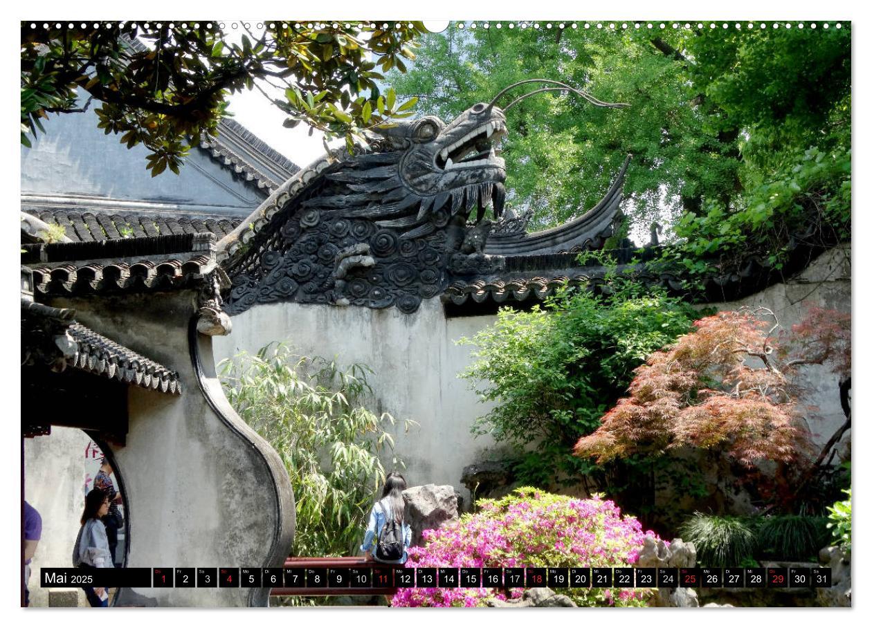 Bild: 9783435335541 | Im chinesischen Garten (Wandkalender 2025 DIN A2 quer), CALVENDO...