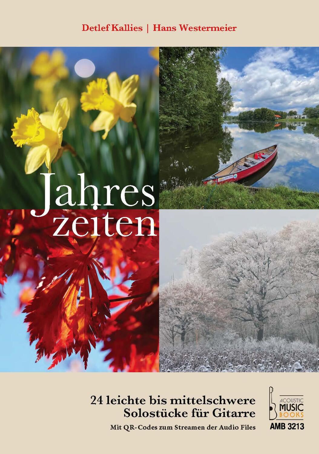 Cover: 9783869476339 | Jahreszeiten. 24 leichte bis mittelschwere Solostücke für Gitarre.