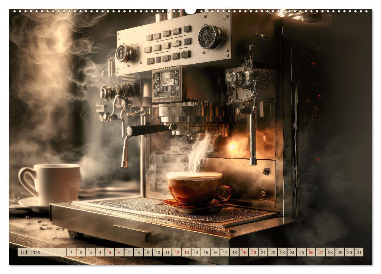 Bild: 9783383911736 | Kaffee Pause (Wandkalender 2025 DIN A2 quer), CALVENDO Monatskalender