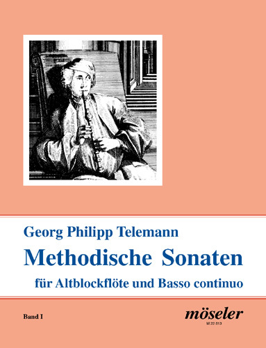 Cover: 9790203705413 | Methodische Sonaten 1 | Georg Philipp Telemann | Buch