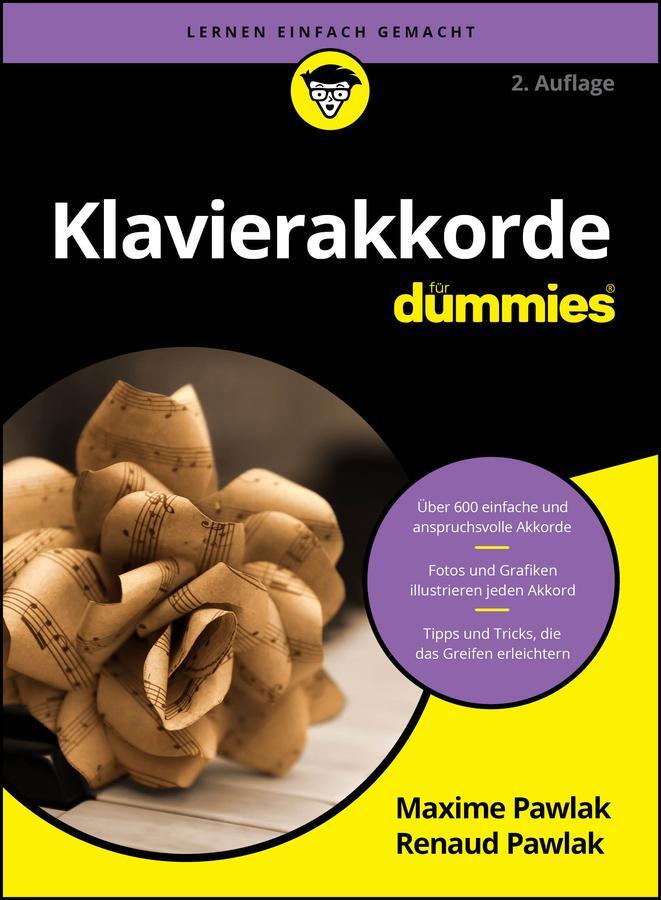 Cover: 9783527722396 | Klavierakkorde für Dummies | Maxime Pawlak (u. a.) | Taschenbuch