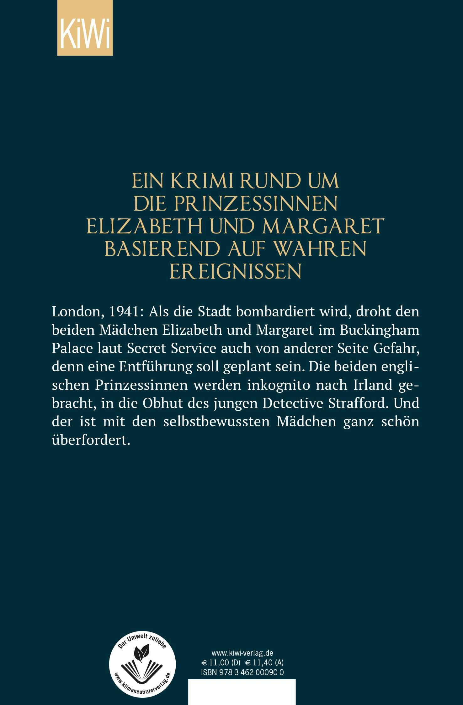 Rückseite: 9783462000900 | Um Mitternacht ab Buckingham Palace | Ein Fall für Detective Strafford