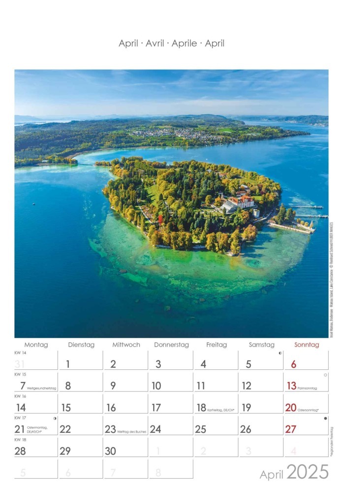 Bild: 4251732341183 | Alpha Edition - Baden-Württemberg 2025 Bildkalender, 23,7x34cm,...