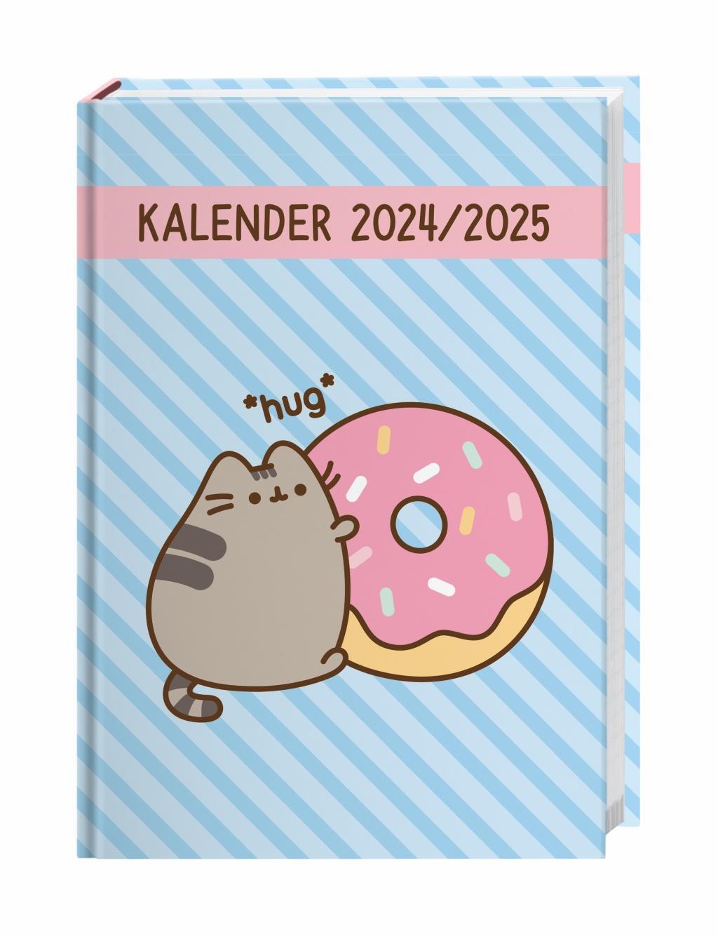 Cover: 9783756407347 | Pusheen 17-Monats-Kalenderbuch A5 2024/2025 | Heye | Buch | 208 S.