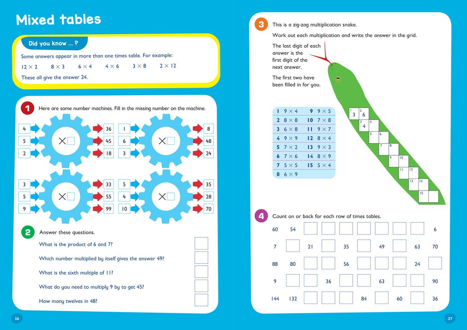 Bild: 9780008134402 | Times Tables Ages 7-11 | Ideal for Home Learning | Learning | Buch