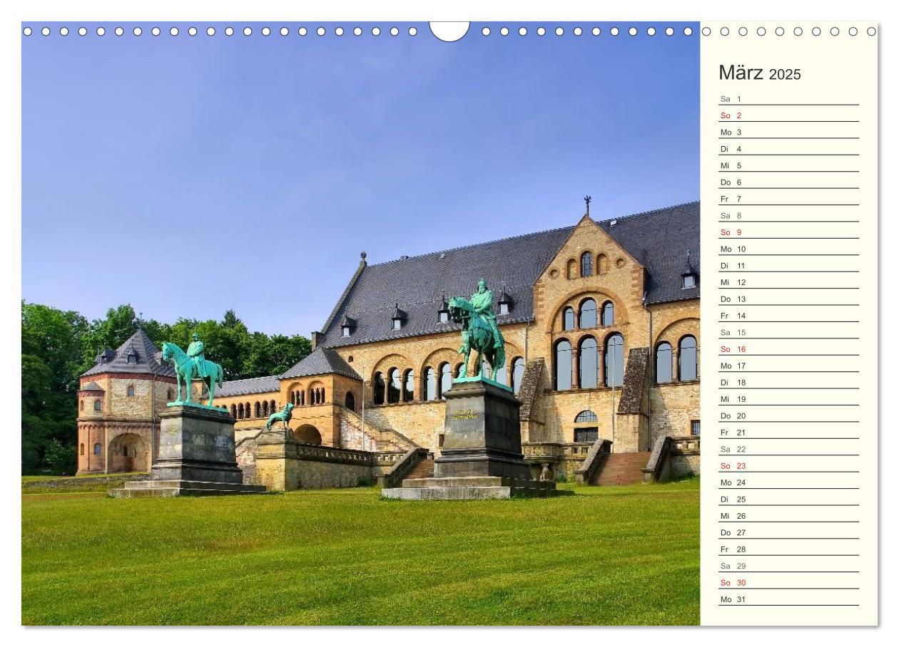 Bild: 9783435524518 | Goslar - Hanse- und Kaiserstadt im Harz (Wandkalender 2025 DIN A3...