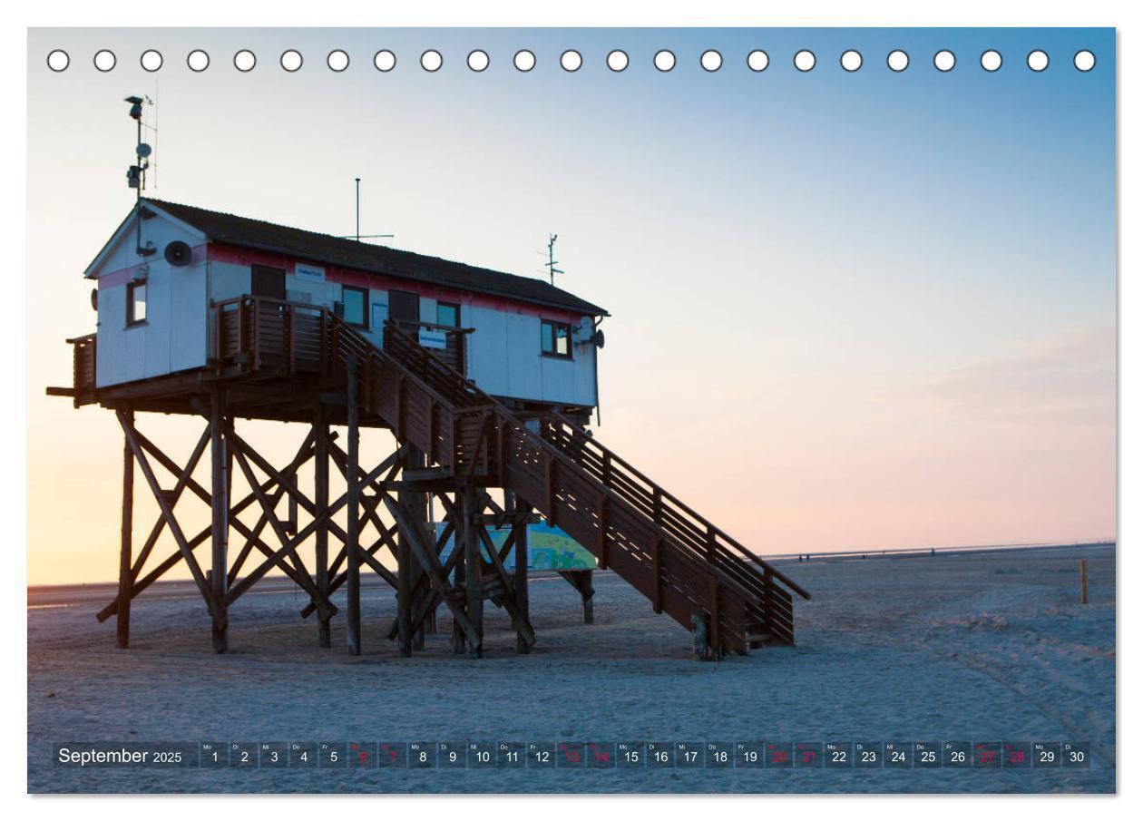 Bild: 9783435426850 | Sankt Peter-Ording. Sonne - Strand - Meer (Tischkalender 2025 DIN...