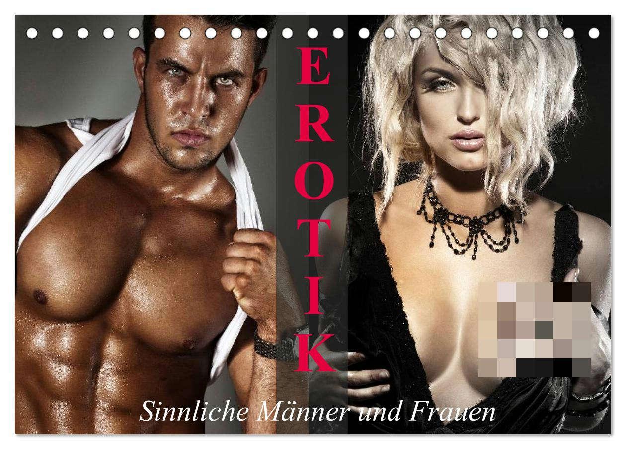 Cover: 9783435697885 | Erotik - Sinnliche Männer und Frauen (Tischkalender 2025 DIN A5...