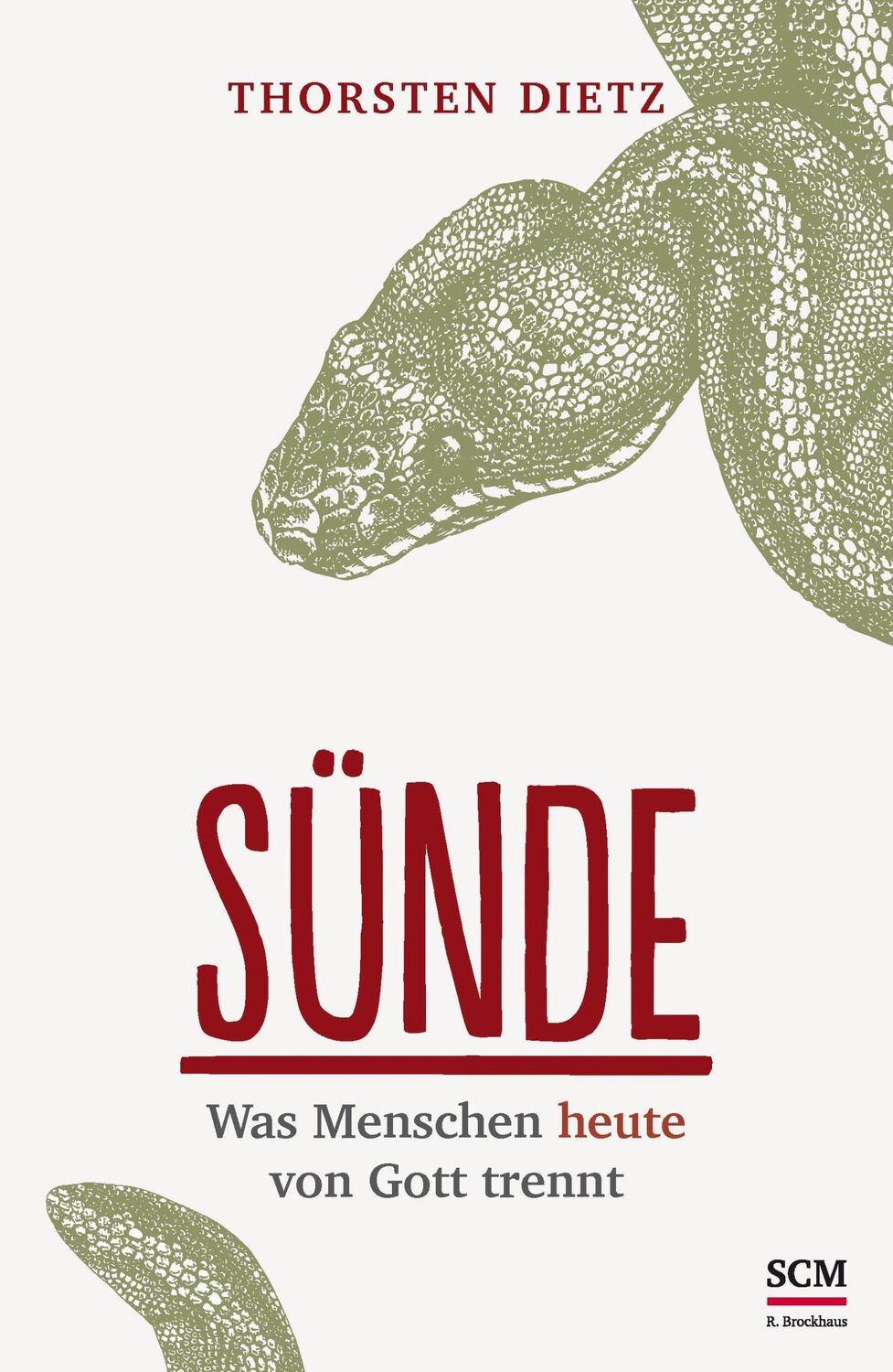 Cover: 9783417267846 | Sünde | Was Menschen heute von Gott trennt | Thorsten Dietz | Buch