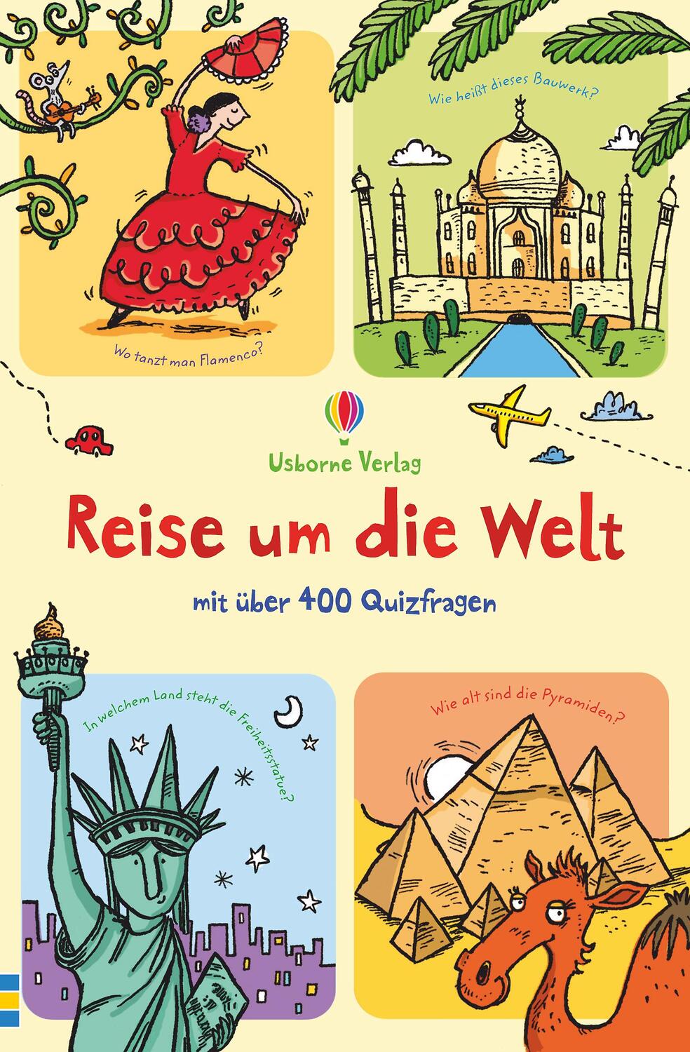 Cover: 9781789410730 | Reise um die Welt | mit über 400 Quizfragen | Simon Tudhope | Buch