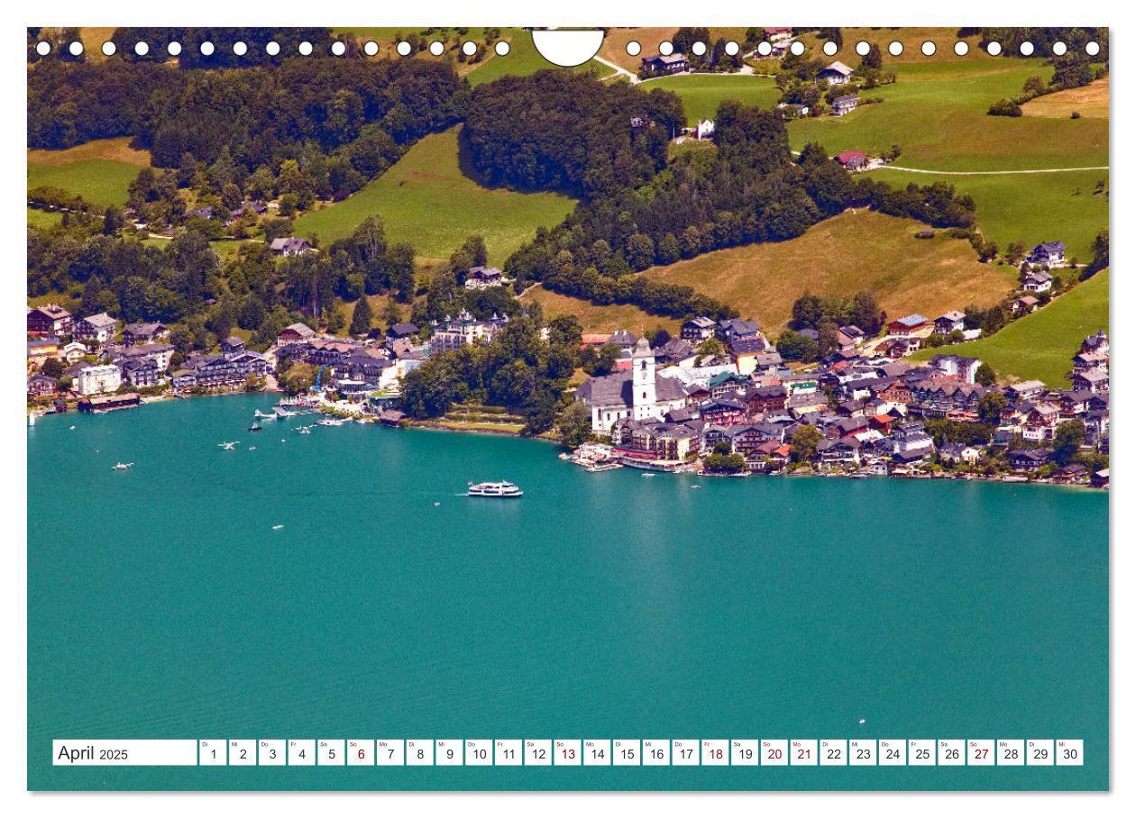 Bild: 9783435386550 | Der schöne Wolfgangsee im Salzkammergut (Wandkalender 2025 DIN A4...